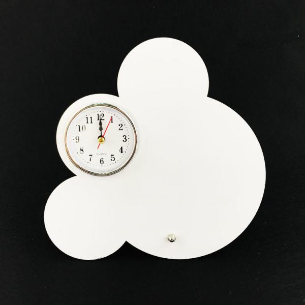 Wooden 137g Sublimation Alarm Clock For Table