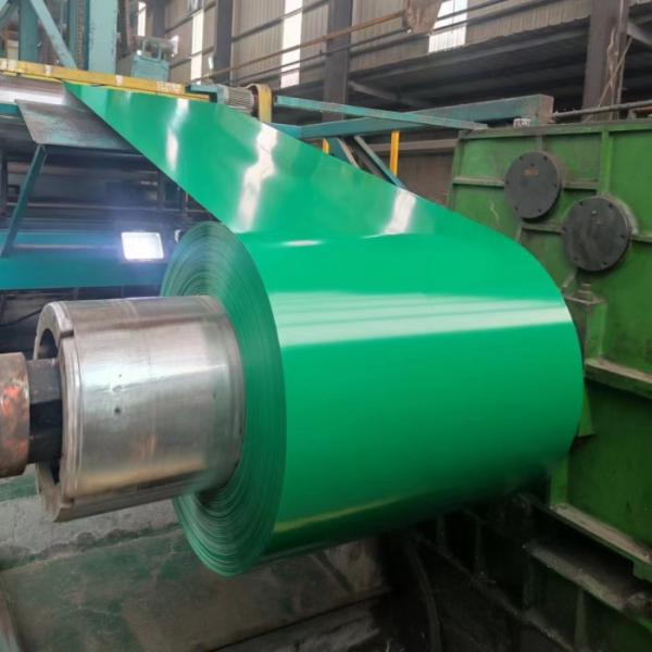 Z121-Z180 Покрытие цветным покрытием Предварительно окрашенная стальная PPGI катушка для металлического кровельного листа