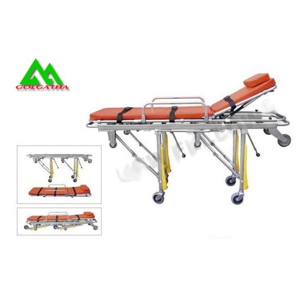 Wheeled Ambulance Stretcher Emergency Room Equipment Auto Loading FDA CE Approved
