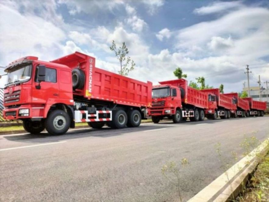 SHACMAN F3000 Дампер 6x4 10 попыток 340 л.с. EuroII Красный