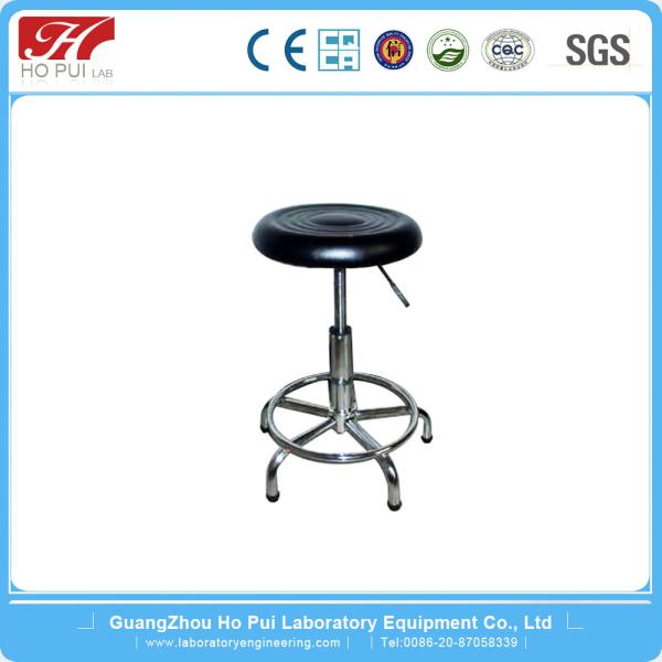 Adjustable Stainless Steel Lab Furniture , Alloy Plating Lab Stool Chair
