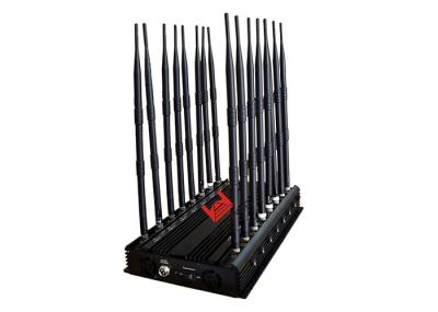 jammer da frequência do zangão do UAV 5.8G, zangão que bloqueia dispositivos 16 antenas