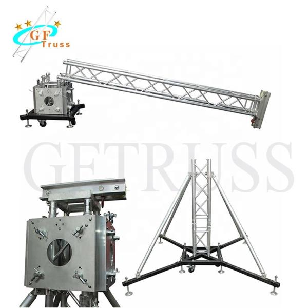 Top Section Aluminum Lighting Truss Iron Steel Truss Frame Lifting System
