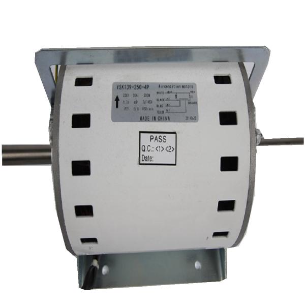 1/3HP Window Water Cooler Fan Motor Totally Enclosed Copper Coil Material \ Fan Coil Unit Motor