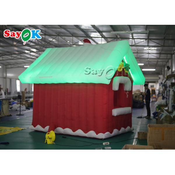 дом в деревне рождества 3*3*3m Оксфорд раздувной для партии