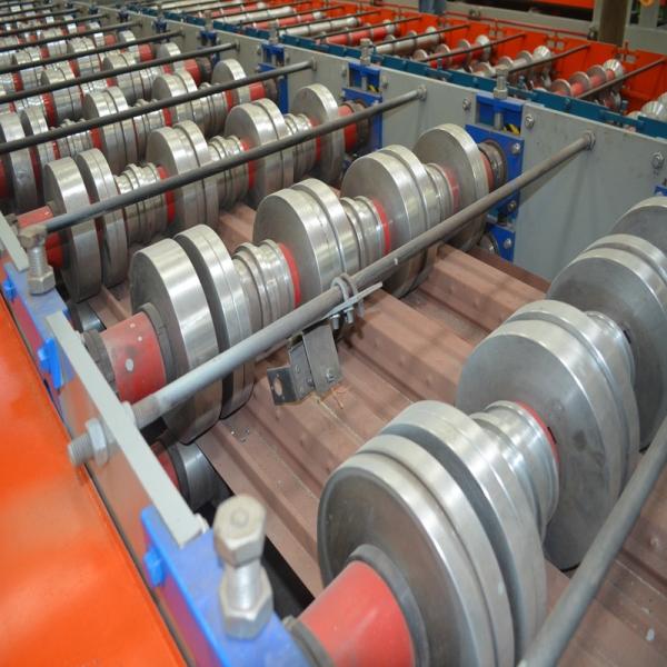 Automatic Sheet Metal Roll Former Machine For 1.2mm Floor Decking Material