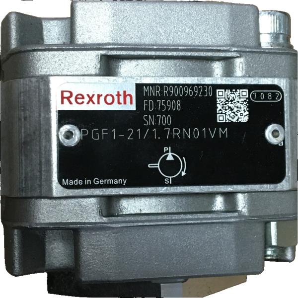 Rexroth Hydraulic Pump PGF1-2X/1.7RN01VM Cast Iron High Flow Output Low-Noise Design Smooth Operation