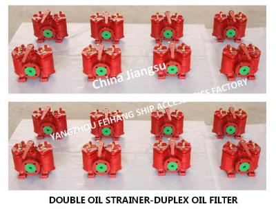 Marine Dual Fuel Filter A25 0.25-0.16 CB/T425-1994 Double Oil Strainers Marine Dual Fuel Filter A25 0.25-0.16CB/T425-19