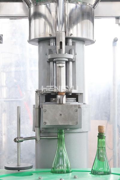 Automatic Wine Glass Bottle Wooden Corking Machine