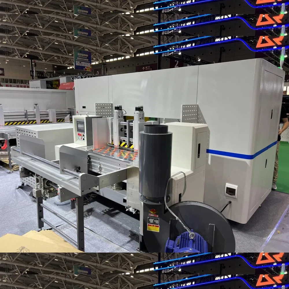 Industrial One Pass Carton Digital Printing Machine High Speed Corrugated Box Printer