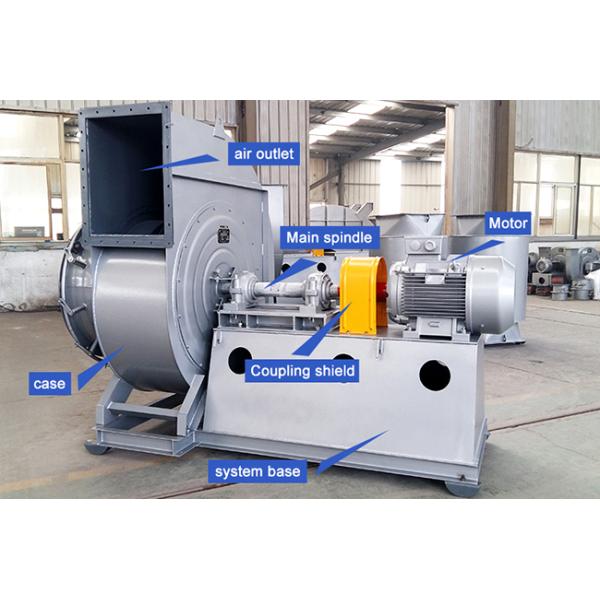 Белизна одиночного взрыва центробежного нагнетателя входа анти- малошумная