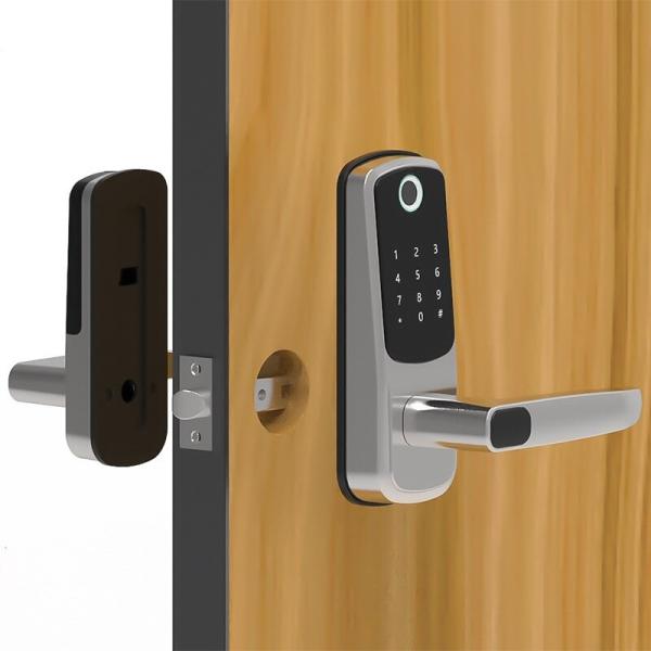 Fingerprint Bedroom Wifi Keyless Door Lock Mechanical Combination Door Lock ODM