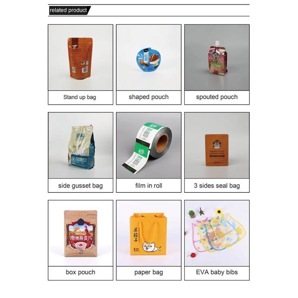 La catégorie comestible BPA libèrent la poche de bec de papier d'aluminium de 5oz 8oz