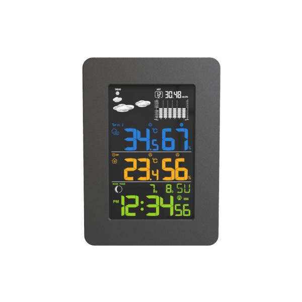 Station de prévision météorologique sans fil extérieure intérieure Capteurs de station météorologique compacts