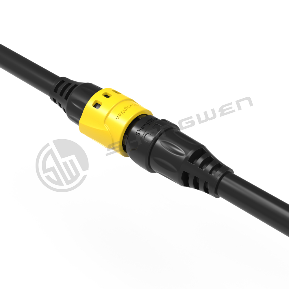 M19 Power Circular Connector Внешний IP67 2 пин водонепроницаемый соединитель