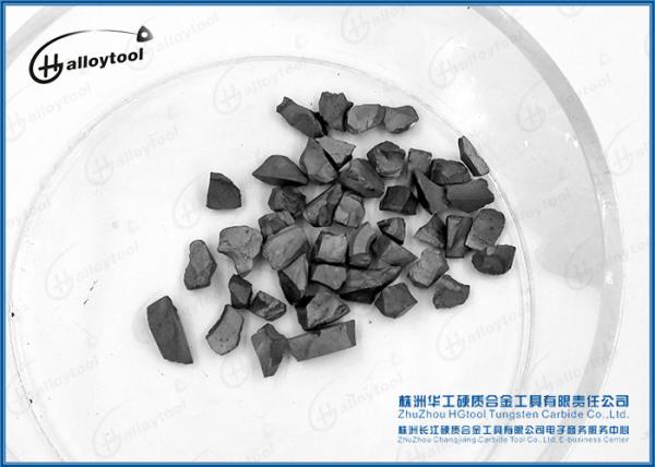Abrasivos naturais de trituração dos grânulo do carboneto de tungstênio das ferramentas para o equilíbrio do peso