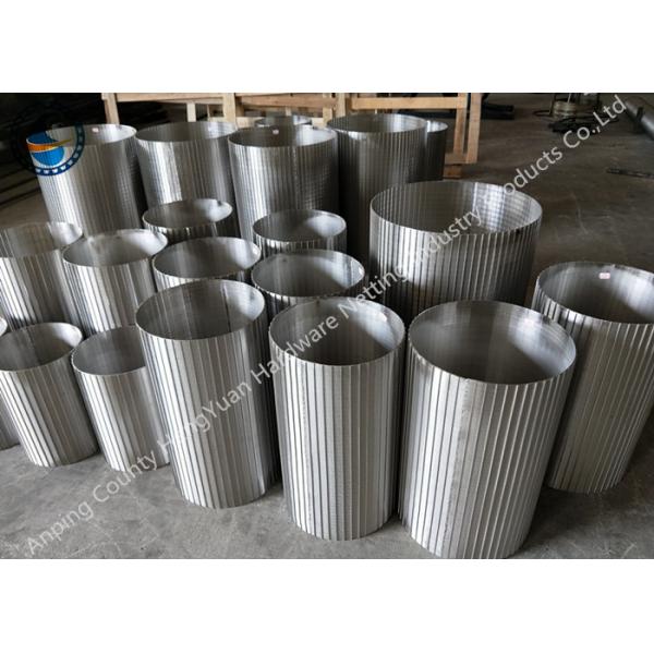 Acero reverso de Rod Rotary Screen Drum Stainless de la ayuda con el hierro de Falt