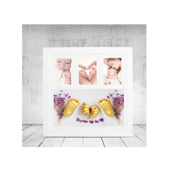 Newborn Baby Handkerchief Clone Powder Baby Hand And Foot Ink 3D Souvenir Gift