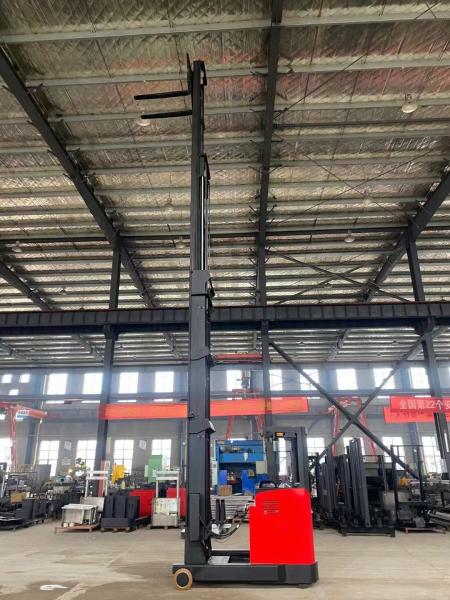 750 Ah Bateria Sitting-On Double Reach Lift Truck Pallet de empilhadeira elétrica