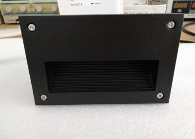 Aluminum CITIZEN COB Black Outdoor LED Step Lights 3W 2700K IP54 CRI80 95*150*100MM