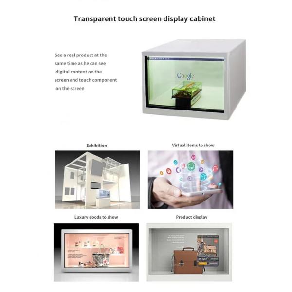 размер положения экрана ландшафта/портрета стены 2X2 49inch 4K прозрачный LCD видео- гибкий красочный