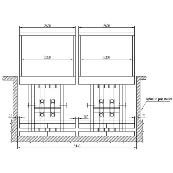 Hot Sale Simple Car Parking Lift New Design Electric Hydraulic Scissor Car Parking Lift Platform