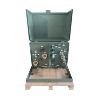 DOE 100kva Transformador de distribuição montou em plataforma de fase única 12470V