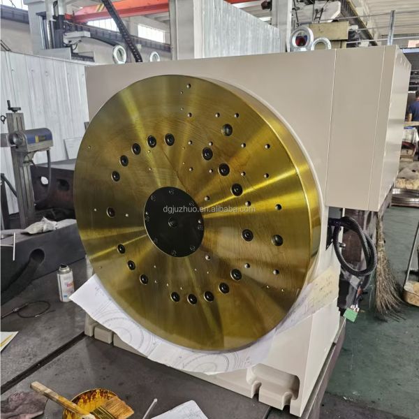 Heavy Cutting Horizontal Vertical Precision Rotary Tables with Tailstock Manufacturer