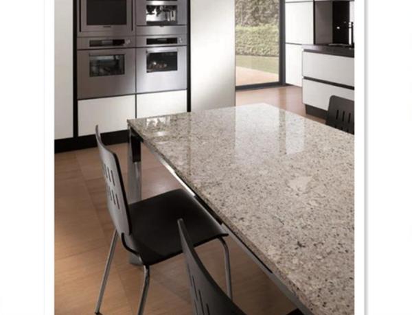 Andino White Granite Tile Stone Slab Countertops for Kitchen Bathroom