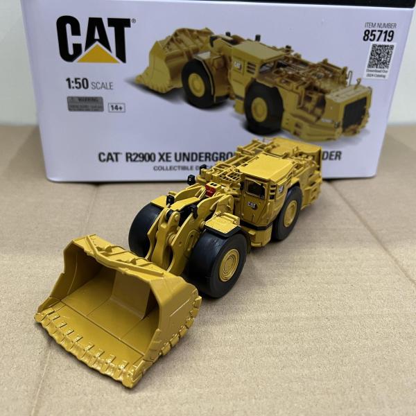 DM 1/50 Underground Mining Loader Diecast Wheel Loader Model 85719 Collectible Miniature