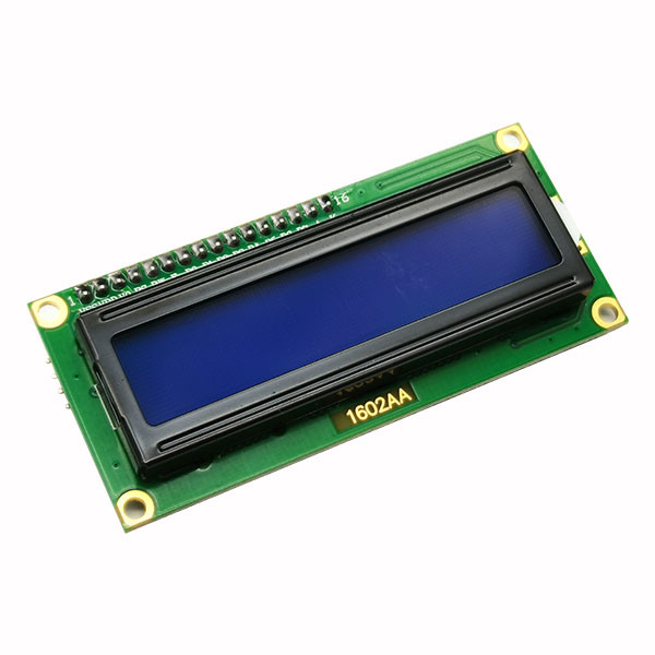 Характер LCD интерфейса 16x2 I2C показывает голубой номер схемы 5V 4