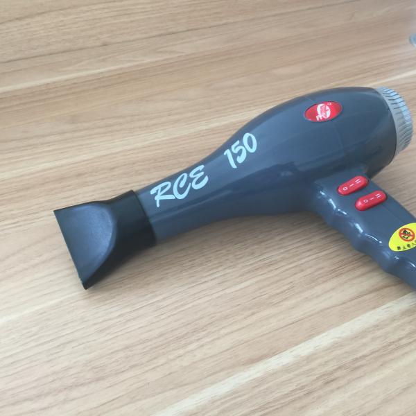 Little Noise Lightweight Blow Dryer Hair Dryer Soft Curves Red Color With Cool Shot Button