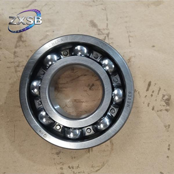 6312N DIN625 Standard Single Row Radial Ball Bearing Foton Truck Body Parts