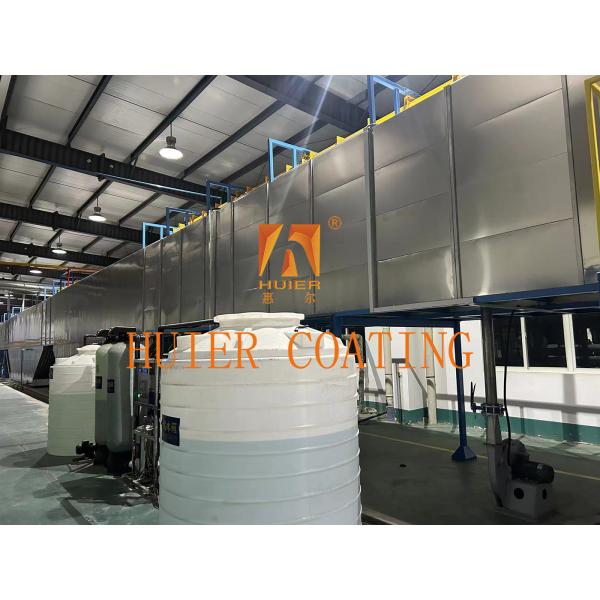 Fully Automatic Pre Treatment Spray System Electric / Steam Heating