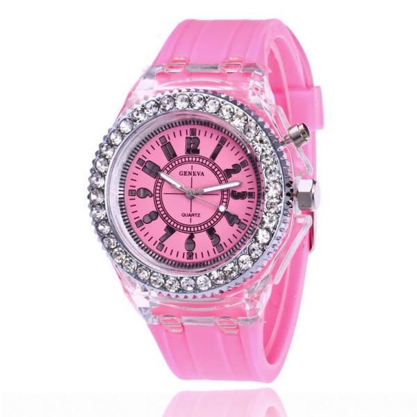 Multicolor Quartz Kids Watch Laipute Branded , Multiusage Led Quartz Watch