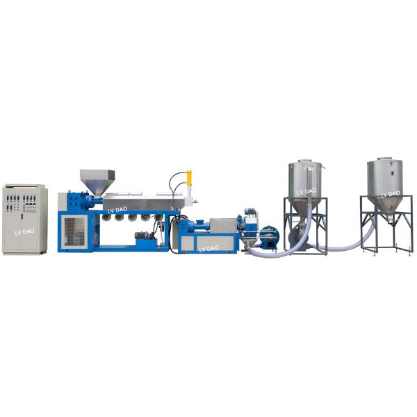 400kg/H Pvc Plastic Recycling Machine Plastic Granulation Line 1 Year Warranty