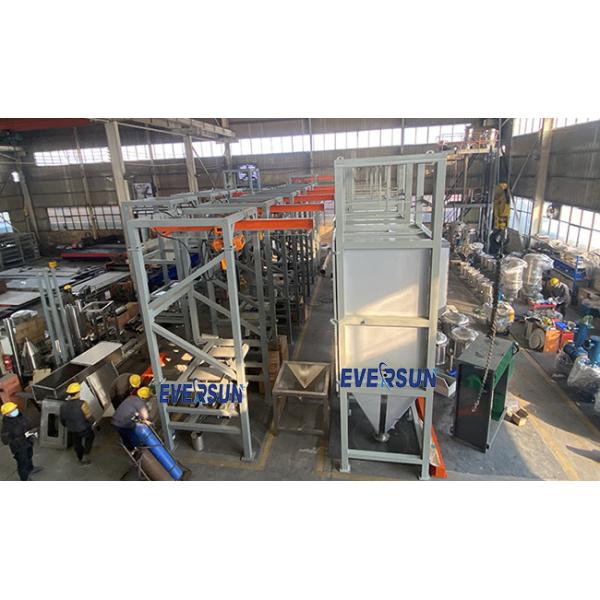 Углеродистая сталь 1000 кг оптовая сумка разгрузчик FIBC разгрузочная станция для удобрений для семян