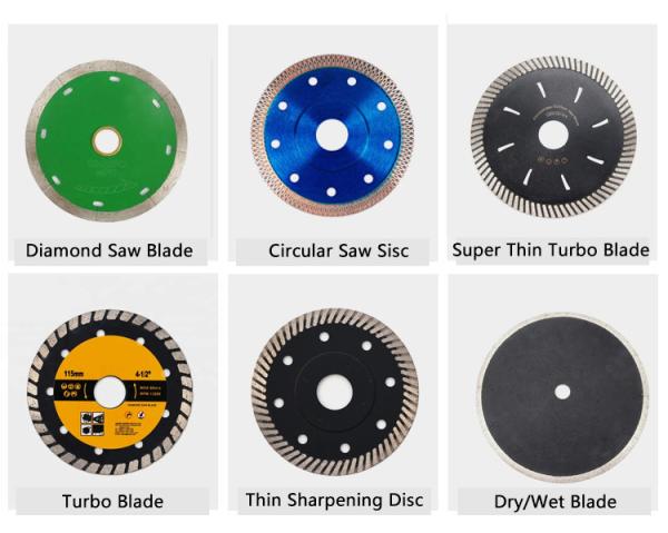Various Tile Cutting Disc Tile Ceramic Granite Marble Cutting Blades Cutting Tools Accessories