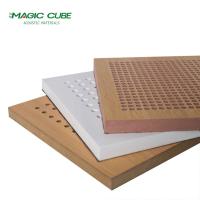 Modern Design High Density 12mm/15mm/18mm Interior Decorative Perforated Wood Panels