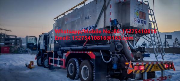 Hot Sale 15Ton 20Ton Heavy Ammonium oil explosive Bulk Truck MMU MEMU For Mongolia DR CONGO PERU Ghana Mining Blasting