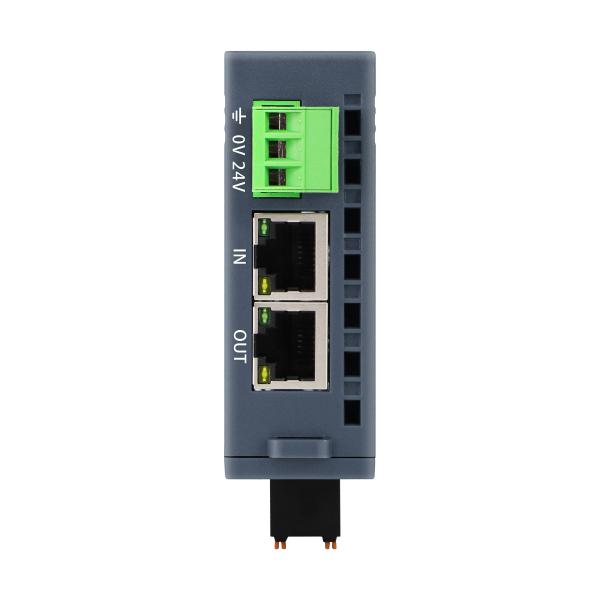 Din Rail I/O Module 100Mbit/s 2 RJ45 EtherCAT Protocol PAL I/O System 16DI 16DO PNP output