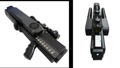 Drone detection/jamming gun ---- Automatic detection /jamming、3km、drone position find、 white list、Defend against UAV boob attack、Stand by time 24h