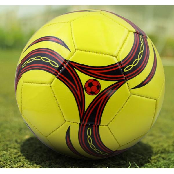 Custom Logo PVC Machine Sewn Training Soccer Ball Size 5 Official Football with Design