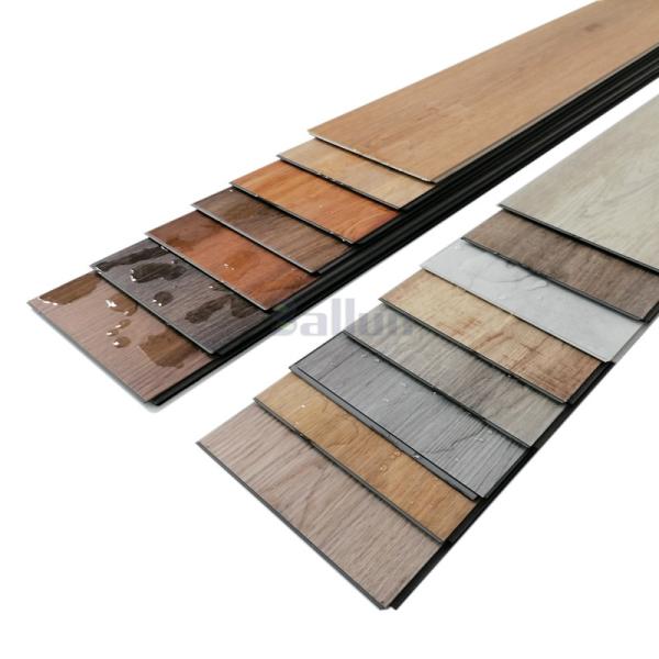 Plancha de vinilo de bloqueo SPC con recubrimiento IXPE