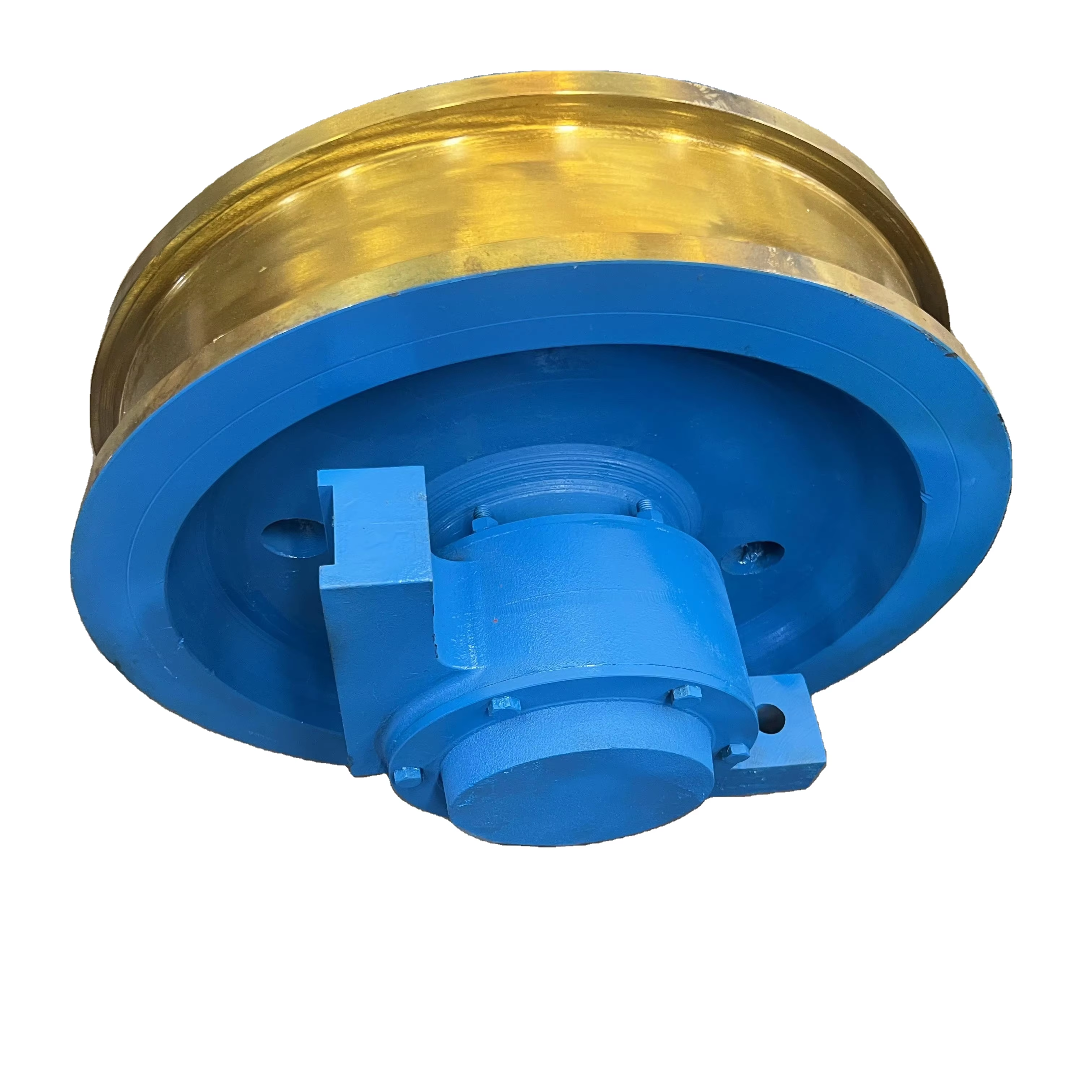 Durable Cast Iron Industrial Wheel for Material Handling Trolleys
