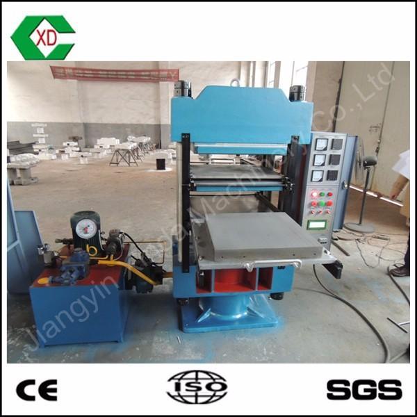 4-6 Sqm / Hour Rubber Tile Making Machine 1.7*1.7*2m 4 Layers CE Approved