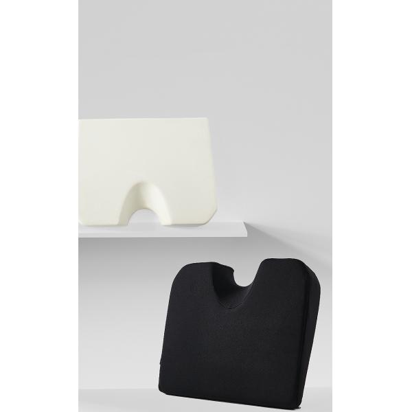 Customized Memory Foam Chair Cushion Triangle Foam Wedge Cushion with Mesh Seat Cover