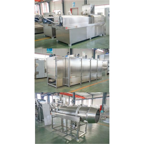 Stainless Steel Animal Feed Making Machine Dry Extruded