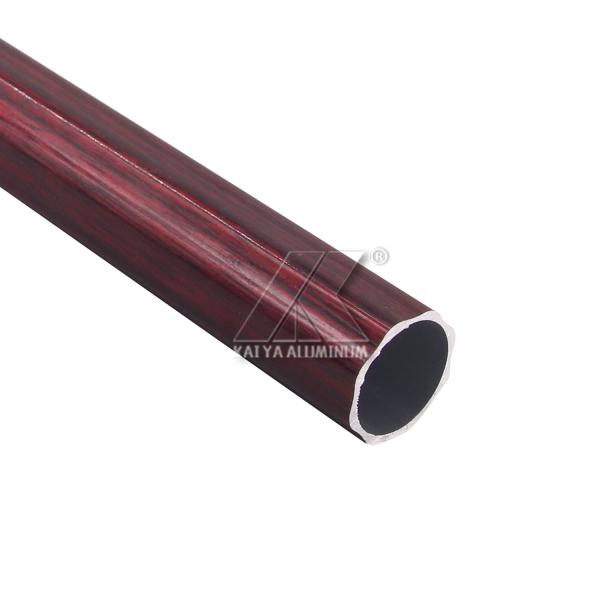 Extruded Fluted Aluminium Tube Profiles Mill Finish 54mm Diameter Heat Tube