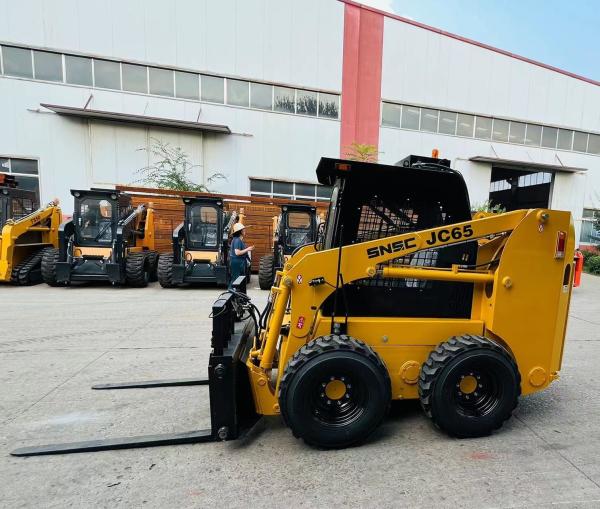 AC Mini Skidsteer Skid Steer Loader 500kg 850kg 1050kg with Optional 4 in One Bucket